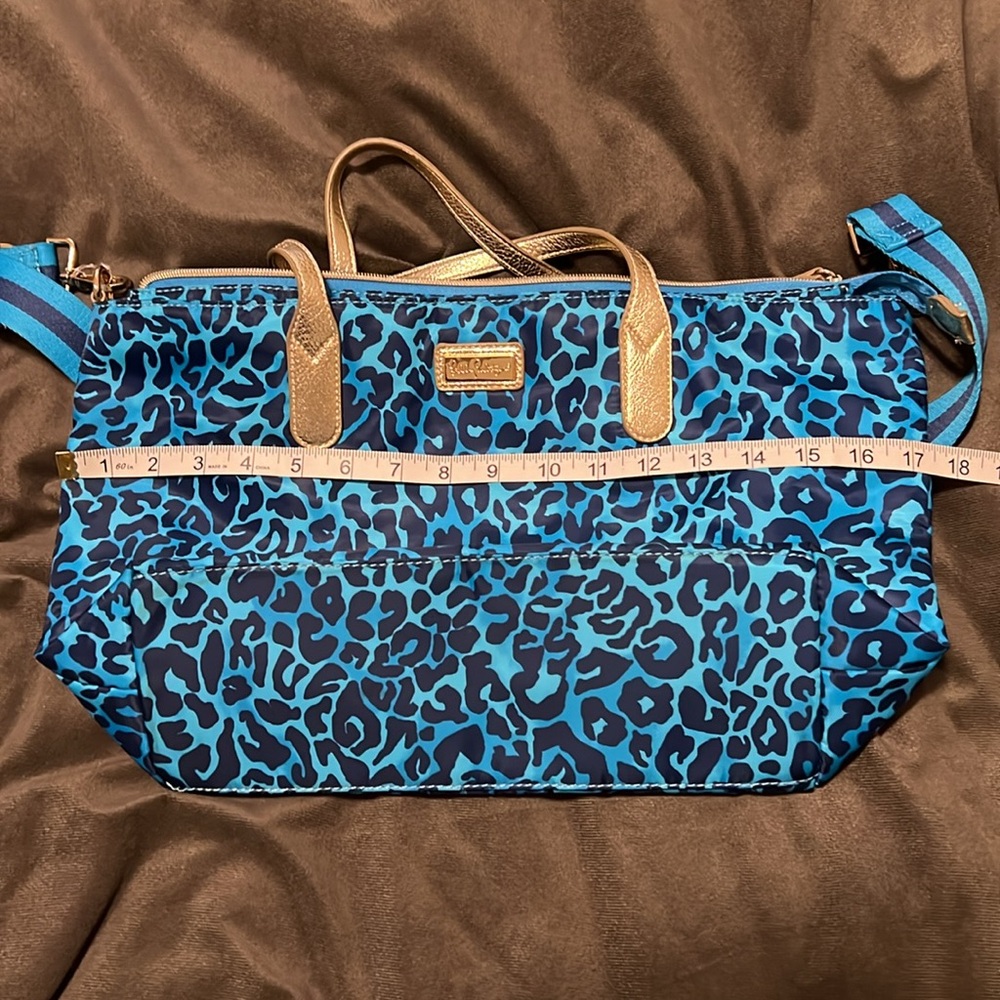 Evita Lilly Pulitzer Purse GUC in my favorite spot print - Picture 10 of 11